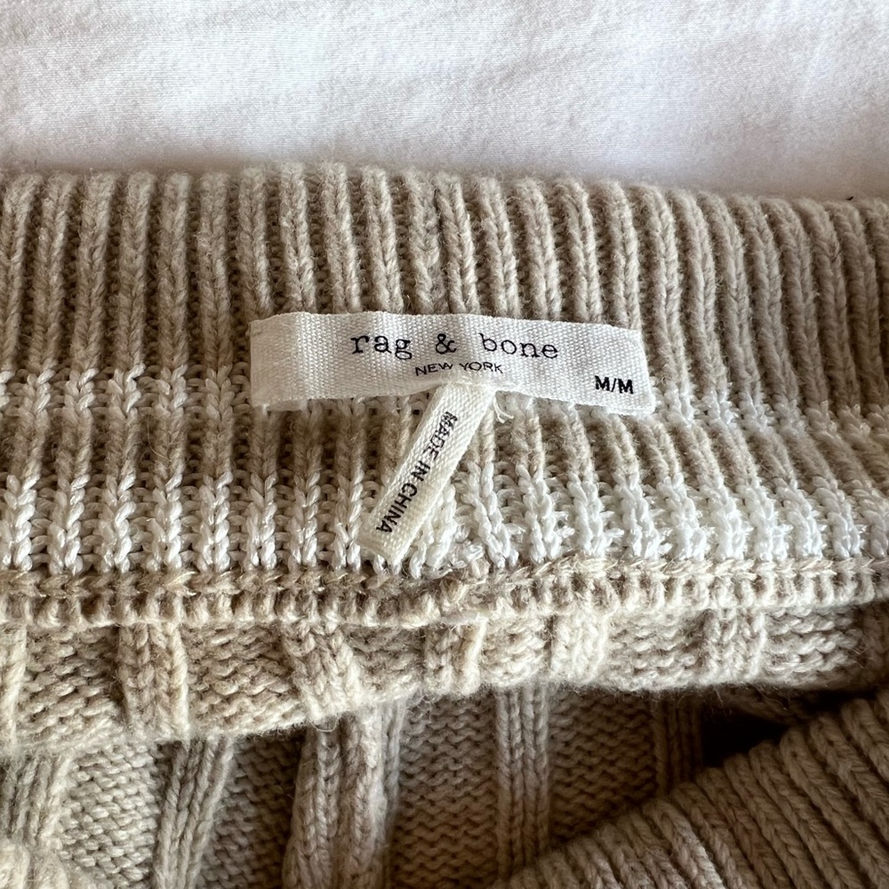 RAG & BONE Wool-Blend Serena Shorts - Picture 8 of 8